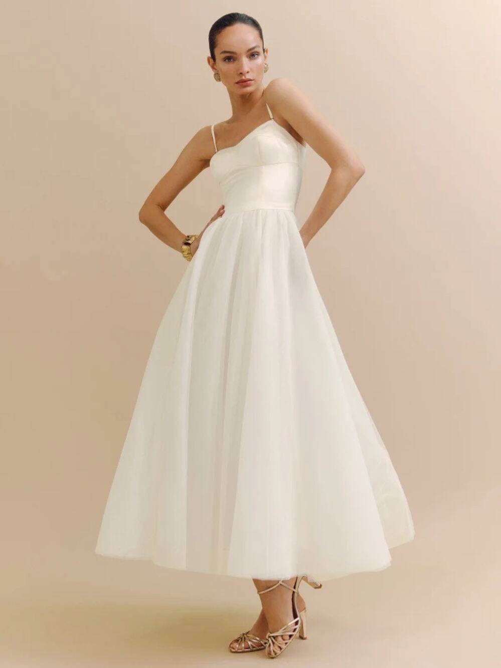 SZ 4 Reformation Alouette Dress NWT